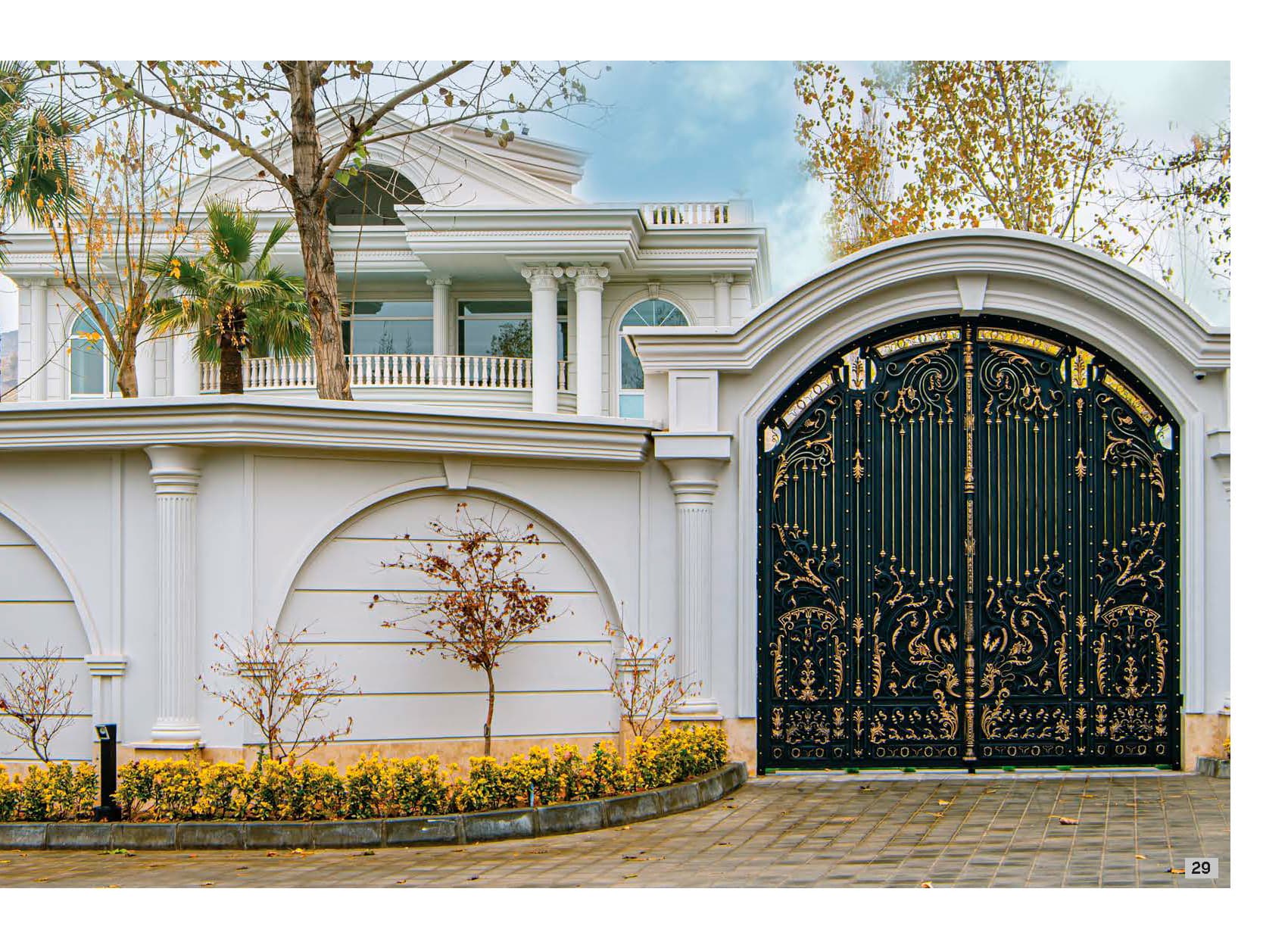 Poarta de gradina antracit